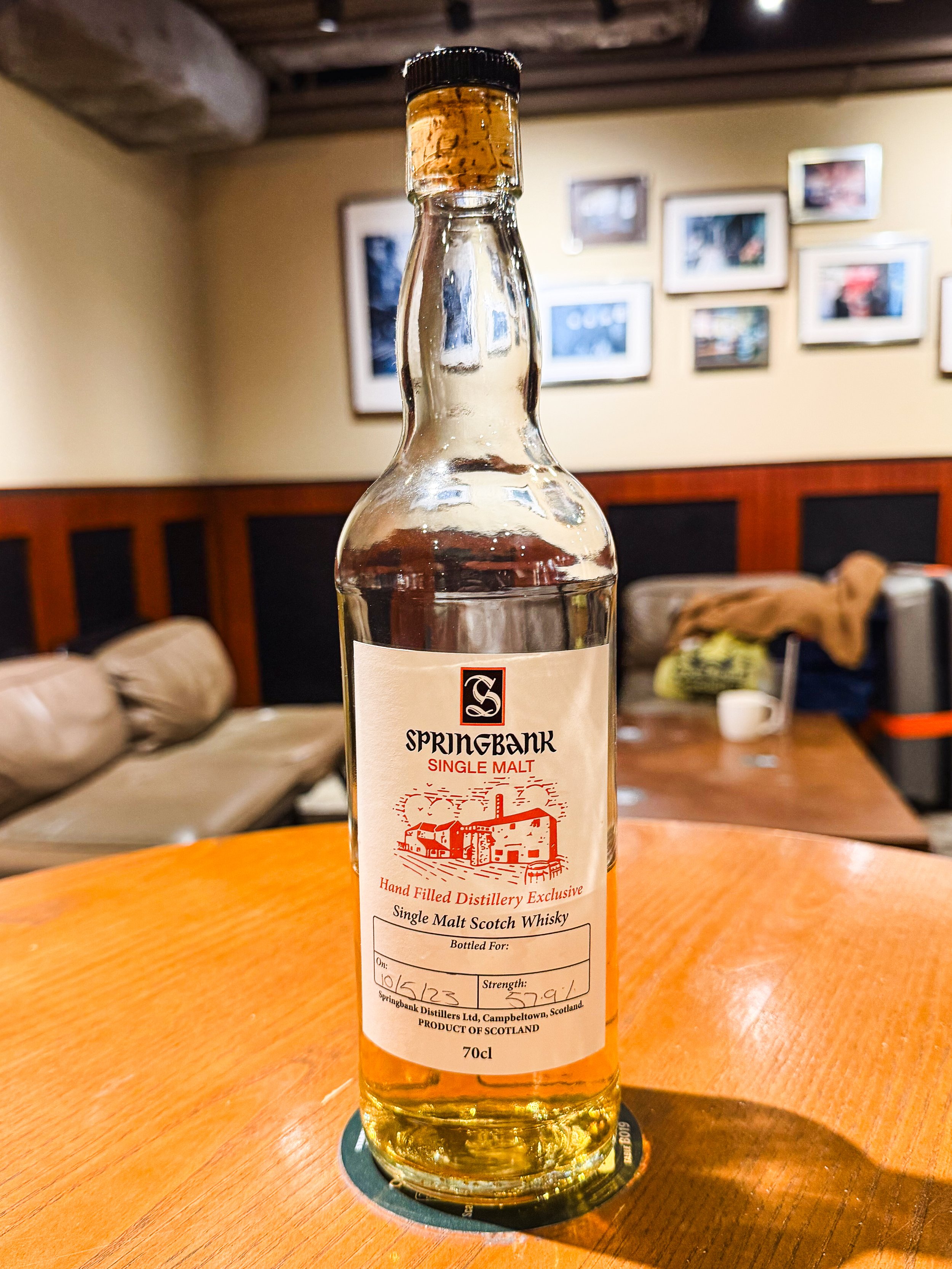 Springbank Hand-fill — Dramface